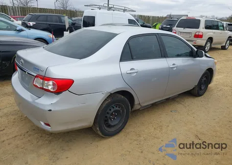 2012 Toyota Corolla Le из США, поврежденный, VIN 2T1BU4EE9CC895717